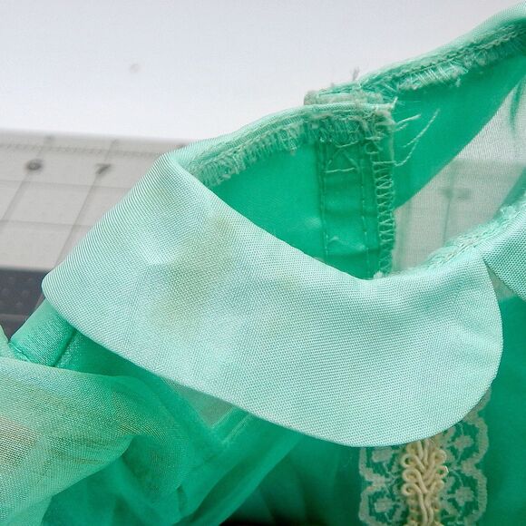 American Girl 18 Inch Doll Outfit Emily Recital Dress Mint Green Dress Only - Picture 6 of 11